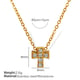 XL218 White Diamond Gold Necklace Picture4